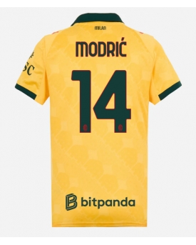 Billige Fotballdrakt AC Milan Luka Modric #14 Replika Tredjedrakt Dame 2025-26 Kortermet Billige Fotballdrakt AC Milan Luka Modric #14 Replika Tredjedrakt Dame 2025-26 Kortermet